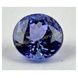 Loose 2.15ct Round Tanzanite