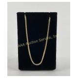 925 Sterling Silver Gold-toned Chain. Clasp is not