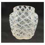 Northwood Opalescent Lattice Paneled Sprig Toothpi