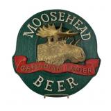 Moosehead Canadian Lager Beer Plaque