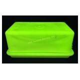 McKee Uranium Lidded Butter Dish