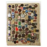 Enamel Lapel Pins, Various Designs
