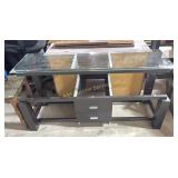 Modern style Glass, wood tv stand