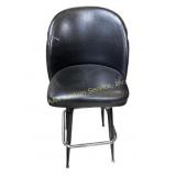 Black barstool