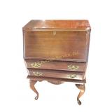 Wood secretary desk 25x18x40