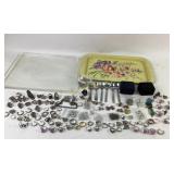 Jewelry, Flatware, Floral Trays
