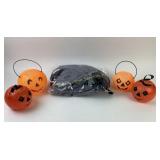 Halloween Collectible Older 4 Blow Mold Jack O