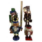 Wooden Nutcrackers in Varied Designs