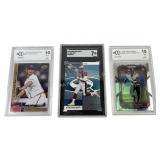 3 Graded Sports Cards