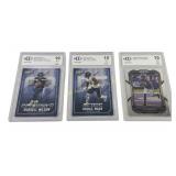 3 Graded Sports Cards