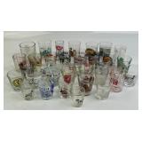 Shot Glasses Featuring Dallas, New Orleans, Georgi