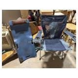 Garage creeper, ozark trail camping chair