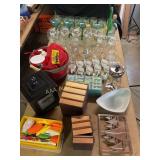 Pepsi Glasses, Coca Cola Items, Chocolatiere, Mart