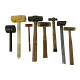 Hammers; Woodings Verona Split-Head, Rubber Mallet