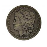 1890 Morgan Silver Dollar cc