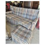 Couch (75 in. L) & Footstool