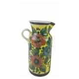 Hand-Painted Ceramic Pitcher, Spain