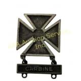Sterling Marksman Carbine Badge