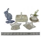 Andrea Sadek Bunny & Shell, Inarco Basket, Mini Pi