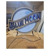 Blue Moon Lighted Beer Sign - Only The O