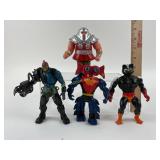4 Older Collectible He-Man Figures Lot