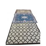 3 area rugs 5x8