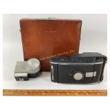 Polaroid Land Camera With Accessories