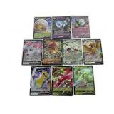 10 Pokemon Full Art Cards