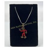 Reddy Kilowatt Mr. Sparky charm and 16k GF