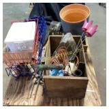Gardening Tools, Planters, Wire Racks, Sprayer