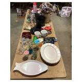 Platters, Stockpot, Glassware, Floral Arrangement,