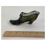 Boyd Glass Rubinï¿½s Daisy and Button Bow Shoe