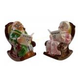 Lefton Grandpa & Gramma Rocking Chair