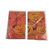 HTF Halloween Reed Table Covers 2 sealed Older