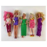 5 Dolls Variety Collectible Some Older