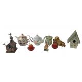 Teapots, Candle Holders, Decorative Items
