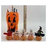 Older Halloween Finger Puppet Jack O Lanterns,