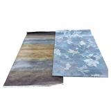 2 area rugs 5x8