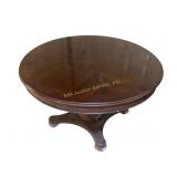 Circular Wood Dining Table