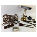Hand Tools, Rope, Brass Lamp