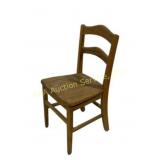 Wooden childrens chair