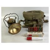 Signal Bag, Lantern, Signal Cartridges, After Shav