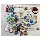 Fort Wayne Three Rivers Festival Pins, Shell Butto