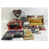 Die-Cast Cars, NASCAR Memorabilia, Wee Sing Book,