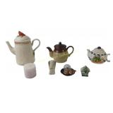 Teapots, Figurines, Candle, Snow Globe