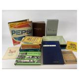 Barry Manilow Collection & Books; Pepsi Binder, Lo