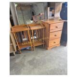 Wood 3 Drawer Side Table (16 in. X 18 in. X 28.5