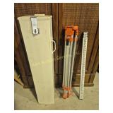 Heavy Duty Aluminum Survey Tripod with Wood