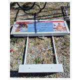 Lighted Display Sign with Standing Base (54 in. W