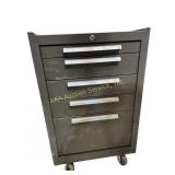 Metal Tool Cabinet On Wheels With 5 Drawers (21